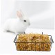 PATKAW Hay Feeder Rabbit 2 Pieces Hay Holder for Rabbits Hay Feeder for Rabbits for Hanging Hay Rake Rabbit Hay Feeder PATKAW Hay Feeder Rabbit 2 Pieces Hay Holder for Rabbits Hay Feeder for Rabbits for Hanging Hay Rake Rabbit Hay Feeder
