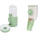 Pack of 2 Automatic Pet Food and Water Dispenser, Hanging Water Bottle, Feeder for Small Pets, Easy to Use (Green) Pack of 2 Automatic Pet Food and Water Dispenser, Hanging Water Bottle, Feeder for Small Pets, Easy to Use (Green)