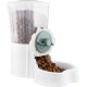 QWORK® 1 L Automatic Pet Feeder, 12 cm Outlet, Suitable for Small Animal Cages, Rabbit Hutch, Cat, Puppy, Guinea Pigs, Chinchilla, Bird QWORK® 1 L Automatic Pet Feeder, 12 cm Outlet, Suitable for Small Animal Cages, Rabbit Hutch, Cat, Puppy, Guinea Pigs, Chinchilla, Bird