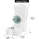 QWORK® 1 L Automatic Pet Feeder, 12 cm Outlet, Suitable for Small Animal Cages, Rabbit Hutch, Cat, Puppy, Guinea Pigs, Chinchilla, Bird QWORK® 1 L Automatic Pet Feeder, 12 cm Outlet, Suitable for Small Animal Cages, Rabbit Hutch, Cat, Puppy, Guinea Pigs, Chinchilla, Bird