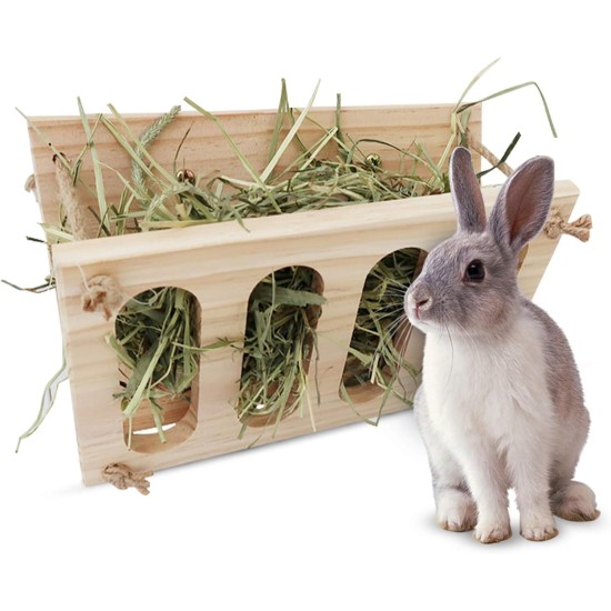 Rabbit Hay Feeder Wooden Hay Nativity Foldable Rabbit Hay Feeder Grass Food Shelf Fixed Hay Rack Hay Dispenser for Guinea Pigs Pet Grass Holder Cage Accessories for Hamster Chinchilla Small Animals Rabbit Hay Feeder Wooden Hay Nativity Foldable Rabbit Hay Feeder Grass Food Shelf Fixed Hay Rack Hay Dispenser for Guinea Pigs Pet Grass Holder Cage Accessories for Hamster Chinchilla Small Animals
