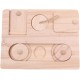 Sarini Wooden Feeder for Hamsters, Food Box for Home, Chinchilla, Funny Feeder, Snack Dispenser, Suitable for Small Animals, Hamsters, Gerbils, Guinea Pigs, Chinchilla, Mouse Sarini Wooden Feeder for Hamsters, Food Box for Home, Chinchilla, Funny Feeder, Snack Dispenser, Suitable for Small Animals, Hamsters, Gerbils, Guinea Pigs, Chinchilla, Mouse