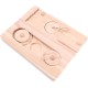 Sarini Wooden Feeder for Hamsters, Food Box for Home, Chinchilla, Funny Feeder, Snack Dispenser, Suitable for Small Animals, Hamsters, Gerbils, Guinea Pigs, Chinchilla, Mouse Sarini Wooden Feeder for Hamsters, Food Box for Home, Chinchilla, Funny Feeder, Snack Dispenser, Suitable for Small Animals, Hamsters, Gerbils, Guinea Pigs, Chinchilla, Mouse