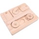 Sarini Wooden Feeder for Hamsters, Food Box for Home, Chinchilla, Funny Feeder, Snack Dispenser, Suitable for Small Animals, Hamsters, Gerbils, Guinea Pigs, Chinchilla, Mouse Sarini Wooden Feeder for Hamsters, Food Box for Home, Chinchilla, Funny Feeder, Snack Dispenser, Suitable for Small Animals, Hamsters, Gerbils, Guinea Pigs, Chinchilla, Mouse