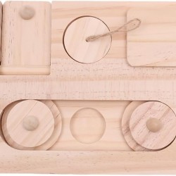Sarini Wooden Feeder for Hamsters, Food Box for Home, Chinchilla, Funny Feeder, Snack Dispenser, Suitable for Small Animals, Hamsters, Gerbils, Guinea Pigs, Chinchilla, Mouse Sarini Wooden Feeder for Hamsters, Food Box for Home, Chinchilla, Funny Feeder, Snack Dispenser, Suitable for Small Animals, Hamsters, Gerbils, Guinea Pigs, Chinchilla, Mouse