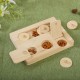 Sarini Wooden Feeder for Hamsters, Food Box for Home, Chinchilla, Funny Feeder, Snack Dispenser, Suitable for Small Animals, Hamsters, Gerbils, Guinea Pigs, Chinchilla, Mouse Sarini Wooden Feeder for Hamsters, Food Box for Home, Chinchilla, Funny Feeder, Snack Dispenser, Suitable for Small Animals, Hamsters, Gerbils, Guinea Pigs, Chinchilla, Mouse