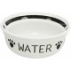 TRIXIE Ceramic Feeding Station 1.6 Litres Diameter 20 cm White/Black TRIXIE Ceramic Feeding Station 1.6 Litres Diameter 20 cm White/Black