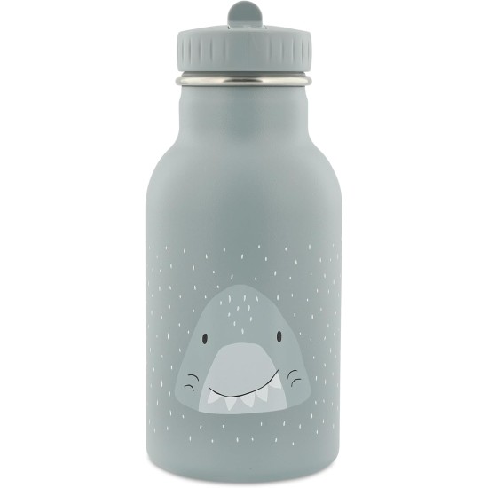Trixie - Kids Stainless Steel Water Bottle 350ml - Mr. Shark Trixie - Kids Stainless Steel Water Bottle 350ml - Mr. Shark