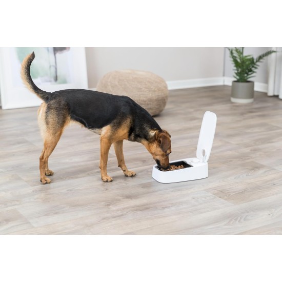 Trixie 24371 TX1 Automatic Feeder, 300 ml / 13 x 7 x 24 cm, Black / Charcoal Trixie 24371 TX1 Automatic Feeder, 300 ml / 13 x 7 x 24 cm, Black / Charcoal