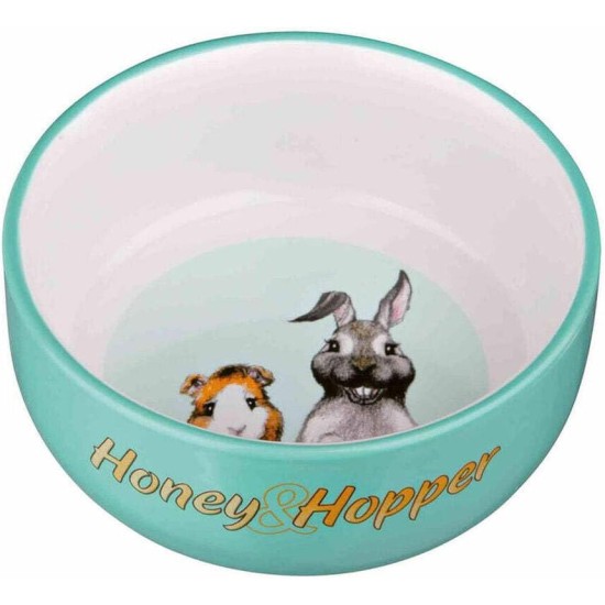 Trixie Honey and Hopper Ceramic Bowl, 11 cm Trixie Honey and Hopper Ceramic Bowl, 11 cm
