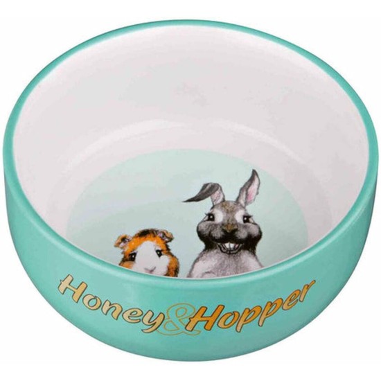 Trixie Honey and Hopper Ceramic Bowl, 11 cm Trixie Honey and Hopper Ceramic Bowl, 11 cm