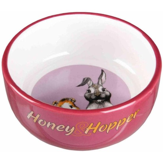 Trixie Honey and Hopper Ceramic Bowl, 11 cm Trixie Honey and Hopper Ceramic Bowl, 11 cm