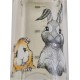 Trixie Honey and Hopper Glass Water Bottle, l, clear Trixie Honey and Hopper Glass Water Bottle, l, clear