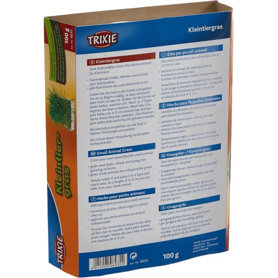 Trixie Small Animal Grass Seed, 100 Gram Trixie Small Animal Grass Seed, 100 Gram