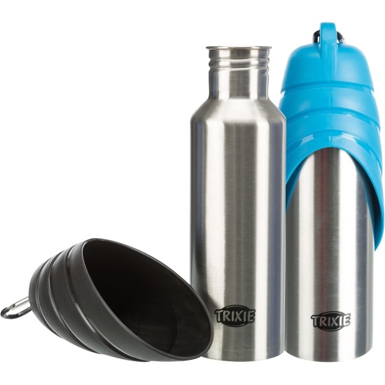 Trixie Stainless Steel Dog Water Bottle Trixie Stainless Steel Dog Water Bottle