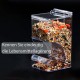 VERTUPET Hamster Feeder, Automatic Hamster Feeder, Large Capacity, Transparent, Gravity Feeding Station, Suitable for Hamsters, Guinea Pigs, Parrots, Mini Hedgehogs (300 ml) VERTUPET Hamster Feeder, Automatic Hamster Feeder, Large Capacity, Transparent, Gravity Feeding Station, Suitable for Hamsters, Guinea Pigs, Parrots, Mini Hedgehogs (300 ml)
