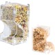 ZHYUAN Automatic Hamster Feeder, Automatic Pet Feeder, Small Pet Feeder for Hamsters, Guinea Pigs, Parrots, Mini Hedgehogs ZHYUAN Automatic Hamster Feeder, Automatic Pet Feeder, Small Pet Feeder for Hamsters, Guinea Pigs, Parrots, Mini Hedgehogs