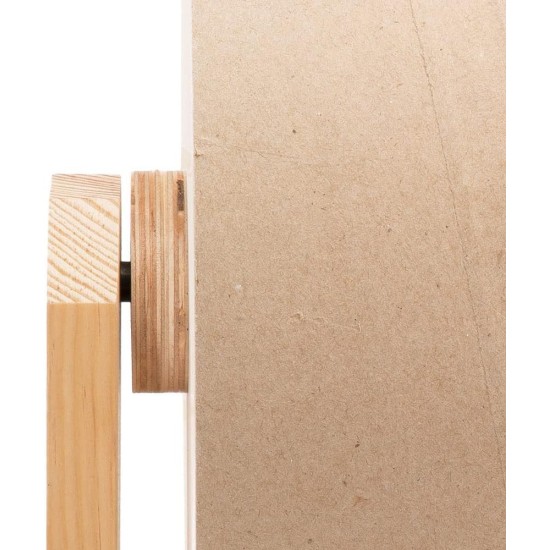 Ferplast Holzlaufrad Meerschweinchenrad aus Holz, Laufrad Holzspielzeug Mäuse Chinchillas Meerschweinchen, Durchmesser 32,5 cm Ferplast Holzlaufrad Meerschweinchenrad aus Holz, Laufrad Holzspielzeug Mäuse Chinchillas Meerschweinchen, Durchmesser 32,5 cm