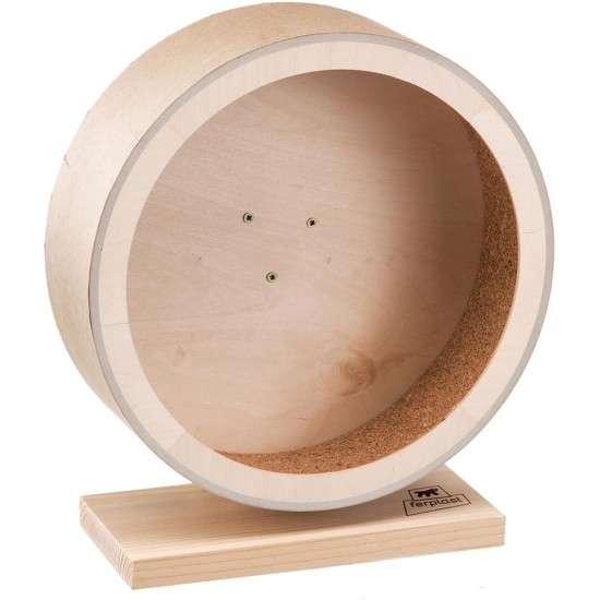 Ferplast Holzlaufrad Meerschweinchenrad aus Holz, Laufrad Holzspielzeug Mäuse Chinchillas Meerschweinchen, Durchmesser 32,5 cm Ferplast Holzlaufrad Meerschweinchenrad aus Holz, Laufrad Holzspielzeug Mäuse Chinchillas Meerschweinchen, Durchmesser 32,5 cm
