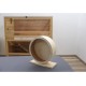 Kerbl Hamster Wood Wheel, 22 cm, Brown Kerbl Hamster Wood Wheel, 22 cm, Brown