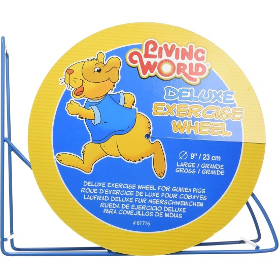 Living World Deluxe 61716 Metal Hamster Wheel for Small Animals Diameter 23 cm Living World Deluxe 61716 Metal Hamster Wheel for Small Animals Diameter 23 cm