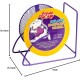 L.w. Exercise Wheel In Metal 17.5Cm L.w. Exercise Wheel In Metal 17.5Cm