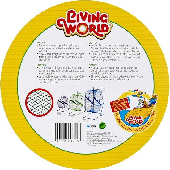 L.w. Exercise Wheel In Metal 17.5Cm L.w. Exercise Wheel In Metal 17.5Cm