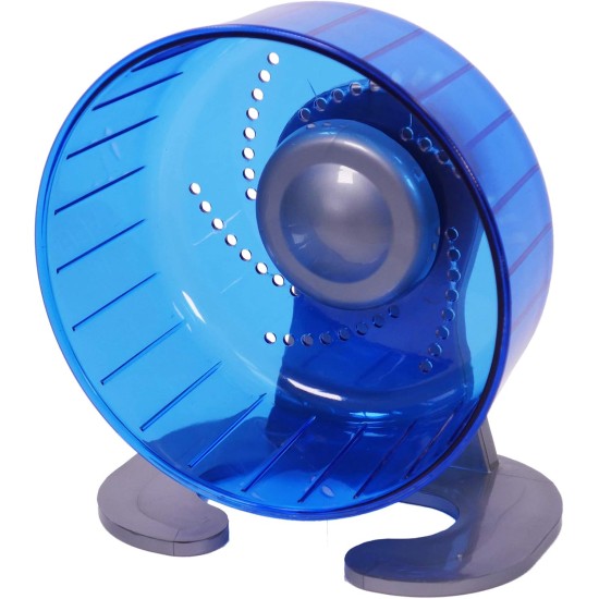 Rosewood Pico Hamster Wheel with Stand - Blue