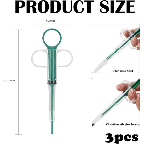 Pack of 3 pill dispenser, cat, pill dispenser, dog, medication feeder, transparent tablet dispenser, syringe tablet insert, reusable tablet insert, for cats and small pets Pack of 3 pill dispenser, cat, pill dispenser, dog, medication feeder, transparent tablet dispenser, syringe tablet insert, reusable tablet insert, for cats and small pets