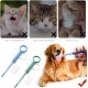Pack of 3 pill dispenser, cat, pill dispenser, dog, medication feeder, transparent tablet dispenser, syringe tablet insert, reusable tablet insert, for cats and small pets