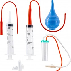 TRKRVAK Newborn Puppy Kitten Kit for Small Animals Sterile Slime Extractor Suction Catheter Animal Kids Puppy Kitten Food Set 8FR TRKRVAK Newborn Puppy Kitten Kit for Small Animals Sterile Slime Extractor Suction Catheter Animal Kids Puppy Kitten Food Set 8FR