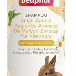 beaphar - Shampoo for Small Animals - Rodents and Small Mammals - Skin-Friendly - With Aloe Vera and Chamomile - Ph-Neutral - 0% Parabens, Silicones - Fresh Fragrance - Vegan - 250 ml beaphar - Shampoo for Small Animals - Rodents and Small Mammals - Skin-Friendly - With Aloe Vera and Chamomile - Ph-Neutral - 0% Parabens, Silicones - Fresh Fragrance - Vegan - 250 ml