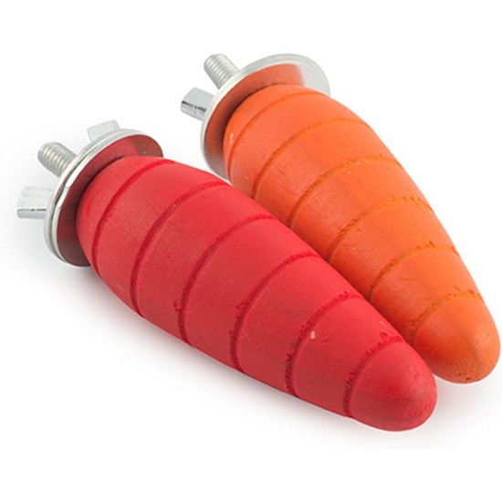 Ancol Wooden Gnawer Carrot Chew Toy, Large Ancol Wooden Gnawer Carrot Chew Toy, Large