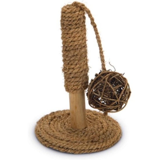 Beeztees Coconut Rope, L: 10 cm, W: 10 cm, H: 16.5 cm Pole Beeztees Coconut Rope, L: 10 cm, W: 10 cm, H: 16.5 cm Pole