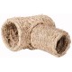 Dehner Grass Tunnel Abacus, Approx. 42 x 30 x 25 cm, Dried Grass, Natural
