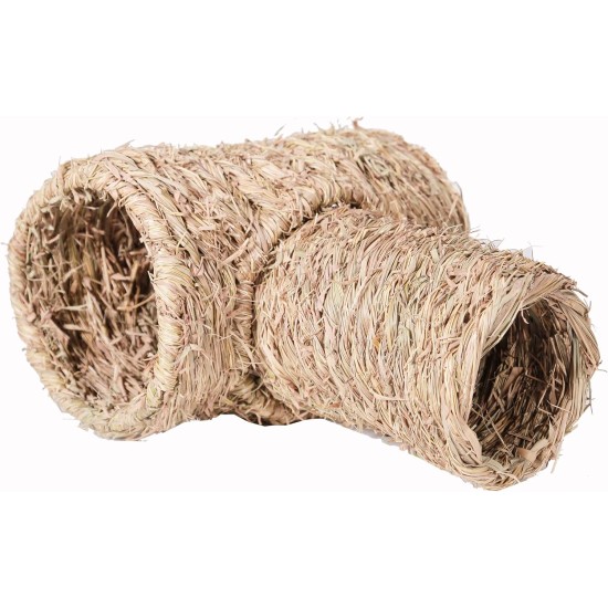 Dehner Grass Tunnel Abacus, Approx. 42 x 30 x 25 cm, Dried Grass, Natural