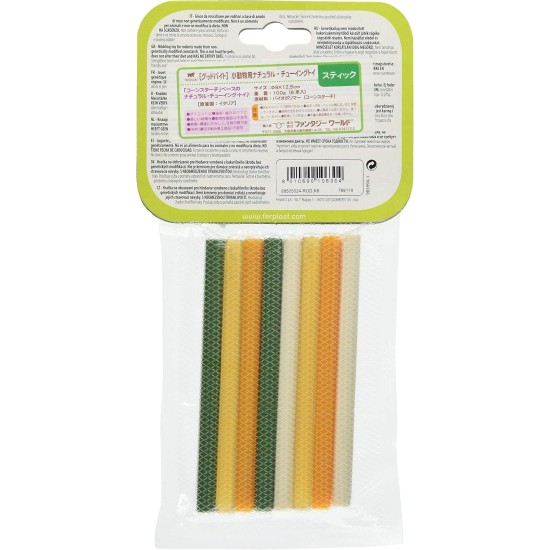 Ferplast Small Animal Toy to Chew Toy Goodbite Natural stick & Rong, Pack of 8 Sticks Ferplast Small Animal Toy to Chew Toy Goodbite Natural stick & Rong, Pack of 8 Sticks