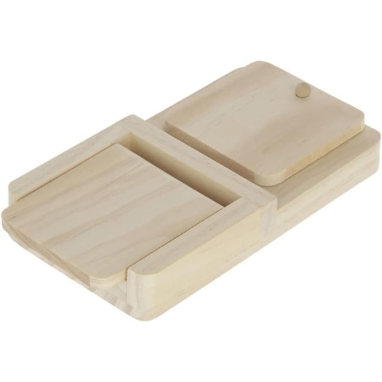 Kerbl Pet 81795 Thinking and Learning Toy Rodent Snack Box 21 x 11 x 3.5 cm, 0.28 kg Kerbl Pet 81795 Thinking and Learning Toy Rodent Snack Box 21 x 11 x 3.5 cm, 0.28 kg