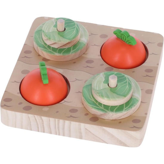 Kerbl Pet Denk- und Lernspielzeug Veggie, Für Kaninchen und Hasen, Zwei Schwierigkeitsstufen, Reduziert Stress, Natur, 15x15x6 cm Kerbl Pet Denk- und Lernspielzeug Veggie, Für Kaninchen und Hasen, Zwei Schwierigkeitsstufen, Reduziert Stress, Natur, 15x15x6 cm