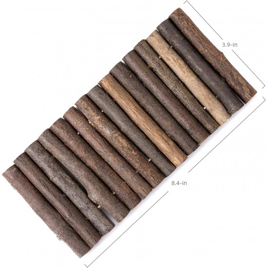 Niteangel Wooden Ladder Bridge, Hamster Mouse Rat Rodents Toy Small Animal Chew Toy (39.9 cm x 15.0 cm) Niteangel Wooden Ladder Bridge, Hamster Mouse Rat Rodents Toy Small Animal Chew Toy (39.9 cm x 15.0 cm)