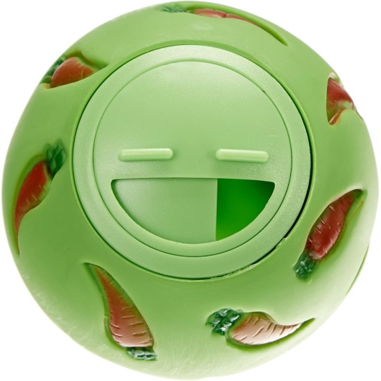 Nobby Snack Ball Rodent 7.5 cm Green Plastic Nobby Snack Ball Rodent 7.5 cm Green Plastic