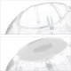 Relaxdays Hamster Ball, Diameter 18.5 cm, Running Ball for Hamsters and Mice, Plastic, Rodent Toy for Running, Transparent/White Relaxdays Hamster Ball, Diameter 18.5 cm, Running Ball for Hamsters and Mice, Plastic, Rodent Toy for Running, Transparent/White