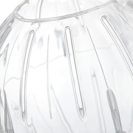 Relaxdays Hamster Ball, Diameter 18.5 cm, Running Ball for Hamsters and Mice, Plastic, Rodent Toy for Running, Transparent/White Relaxdays Hamster Ball, Diameter 18.5 cm, Running Ball for Hamsters and Mice, Plastic, Rodent Toy for Running, Transparent/White