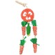 Rosewood Boredom Breaker Carrot Dream Catcher for Small Animals Rosewood Boredom Breaker Carrot Dream Catcher for Small Animals