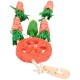 Rosewood Boredom Breaker Carrot Dream Catcher for Small Animals Rosewood Boredom Breaker Carrot Dream Catcher for Small Animals