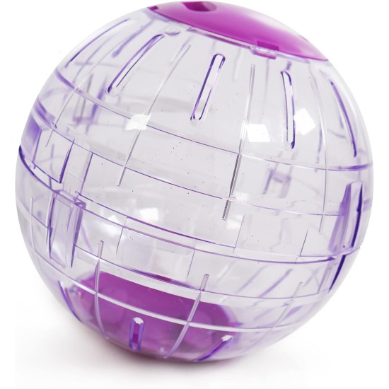 Rosewood Boredom Breaker Small Animal Activity Toy Glitter Hamster Ball Rosewood Boredom Breaker Small Animal Activity Toy Glitter Hamster Ball