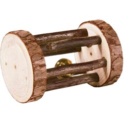 Trixie Natural Living 61654 Play Roll with Bell, Diameter 5 x 7 cm