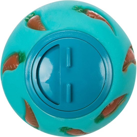 Trixie Plastic Snack Ball, 7 cm, Assorted Colors ( Blue/ Yellow ) Trixie Plastic Snack Ball, 7 cm, Assorted Colors ( Blue/ Yellow )