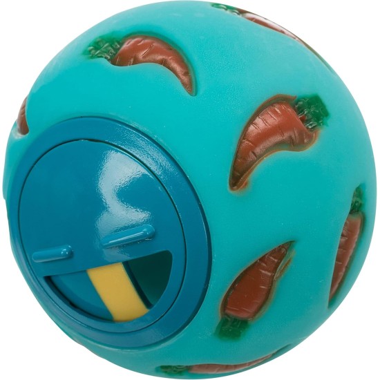 Trixie Plastic Snack Ball, 7 cm, Assorted Colors ( Blue/ Yellow ) Trixie Plastic Snack Ball, 7 cm, Assorted Colors ( Blue/ Yellow )