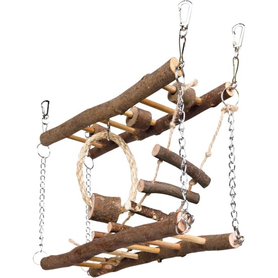 Trixie Small Pet Toy Suspension Bridge Trixie Small Pet Toy Suspension Bridge